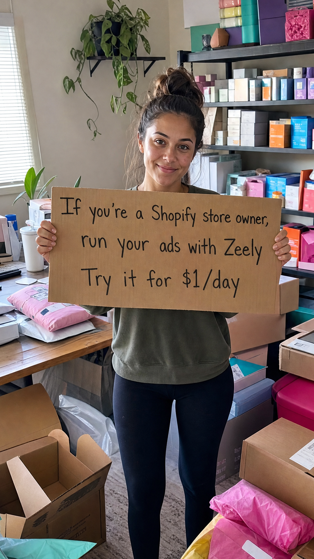 Zeely Facebook ad