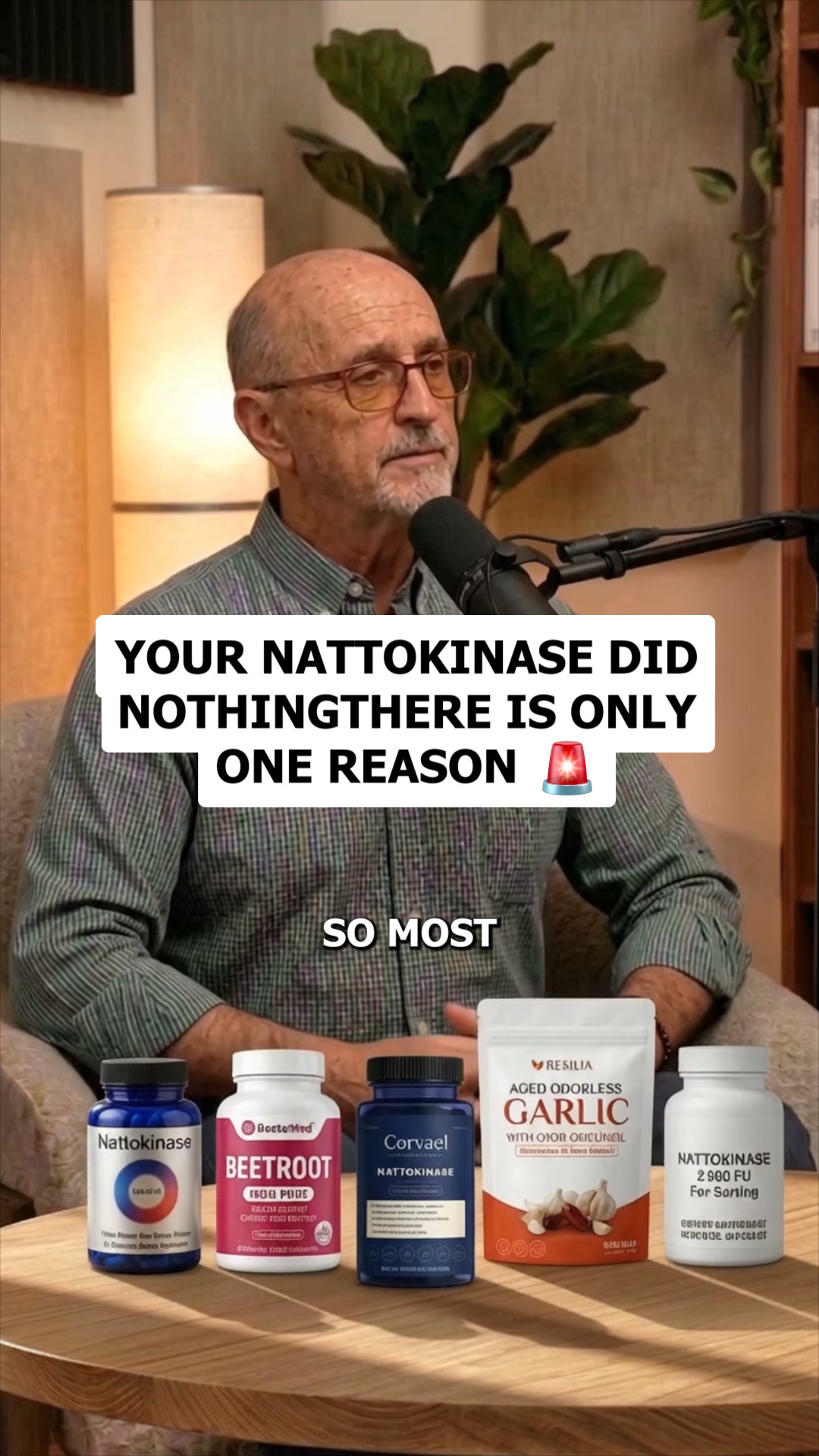 Dr Paul Jonson Facebook ad: Dissolve The Fibrin Your Doctor Won't