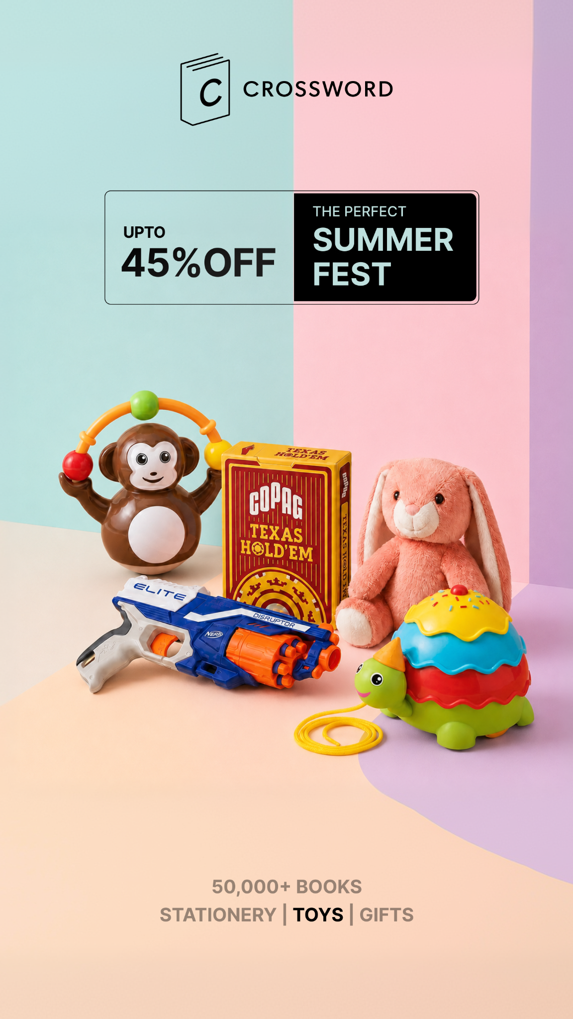 Crossword Bookstores Facebook ad