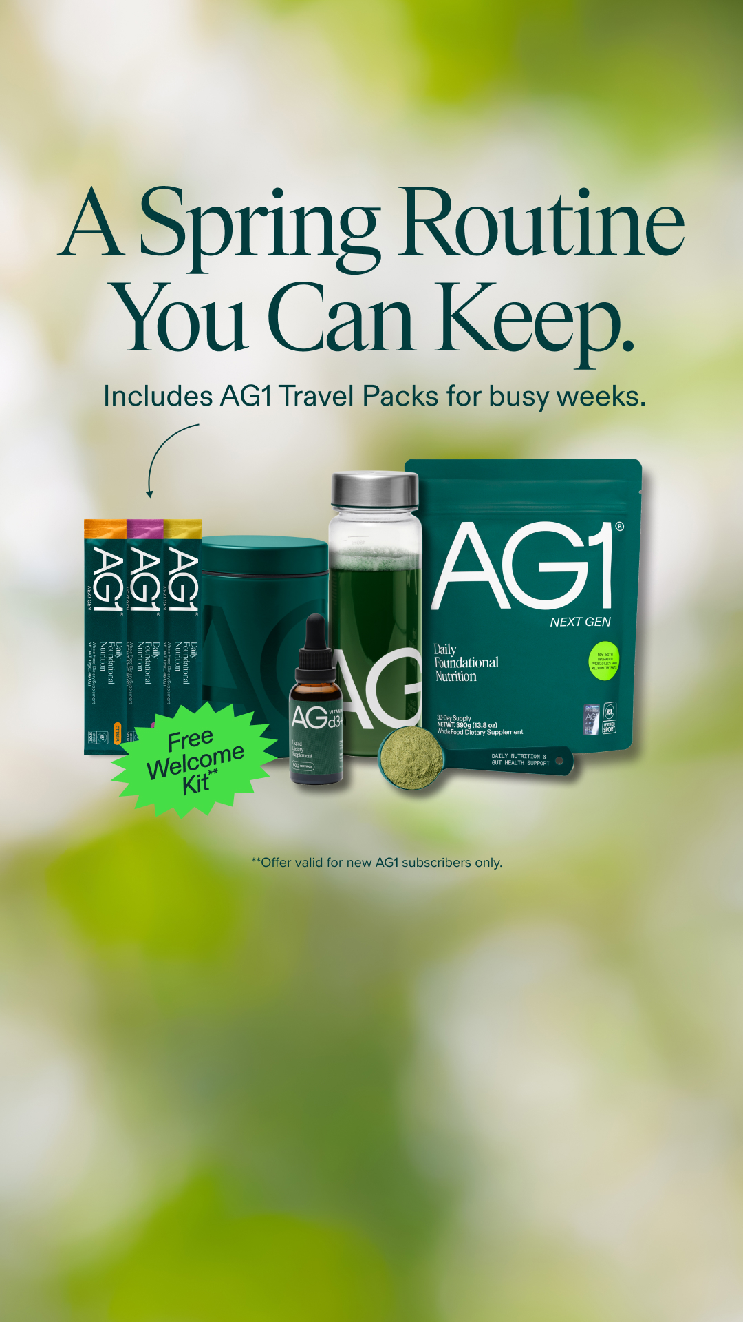 AG1 by Athletic Greens Facebook ad