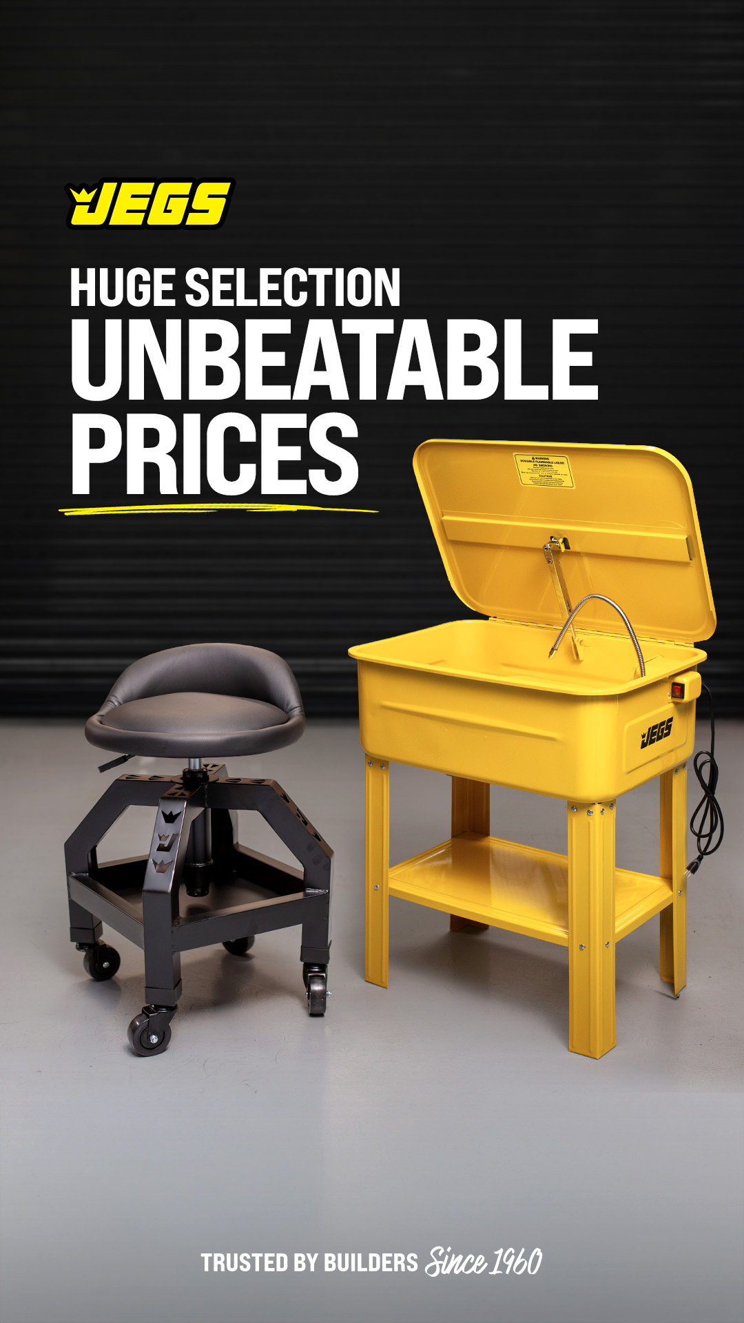 JEGS Performance Facebook ad