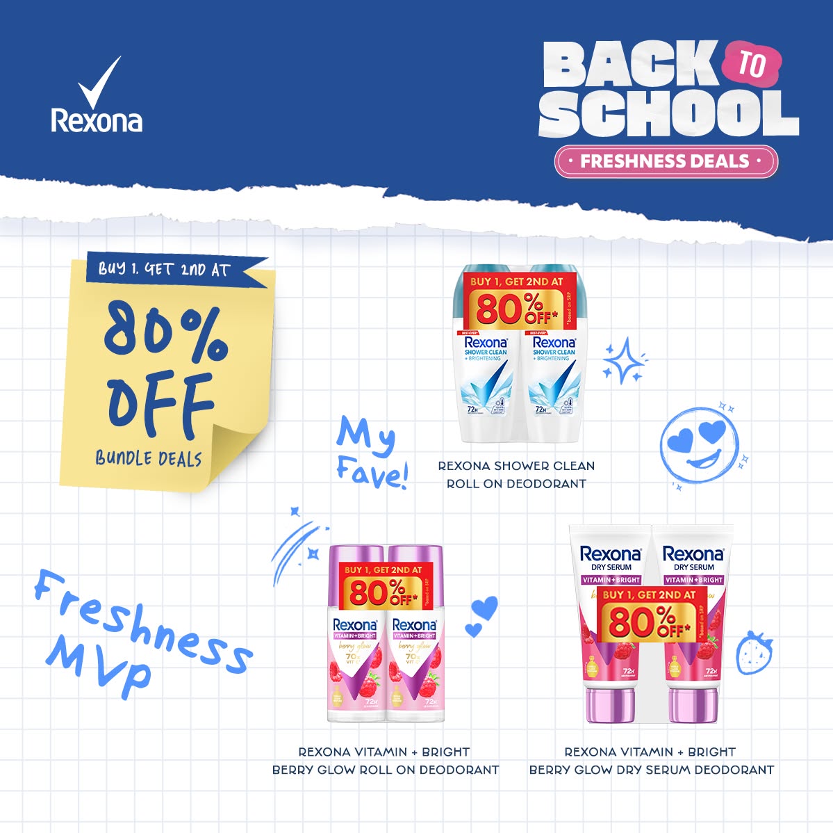 Rexona Facebook ad