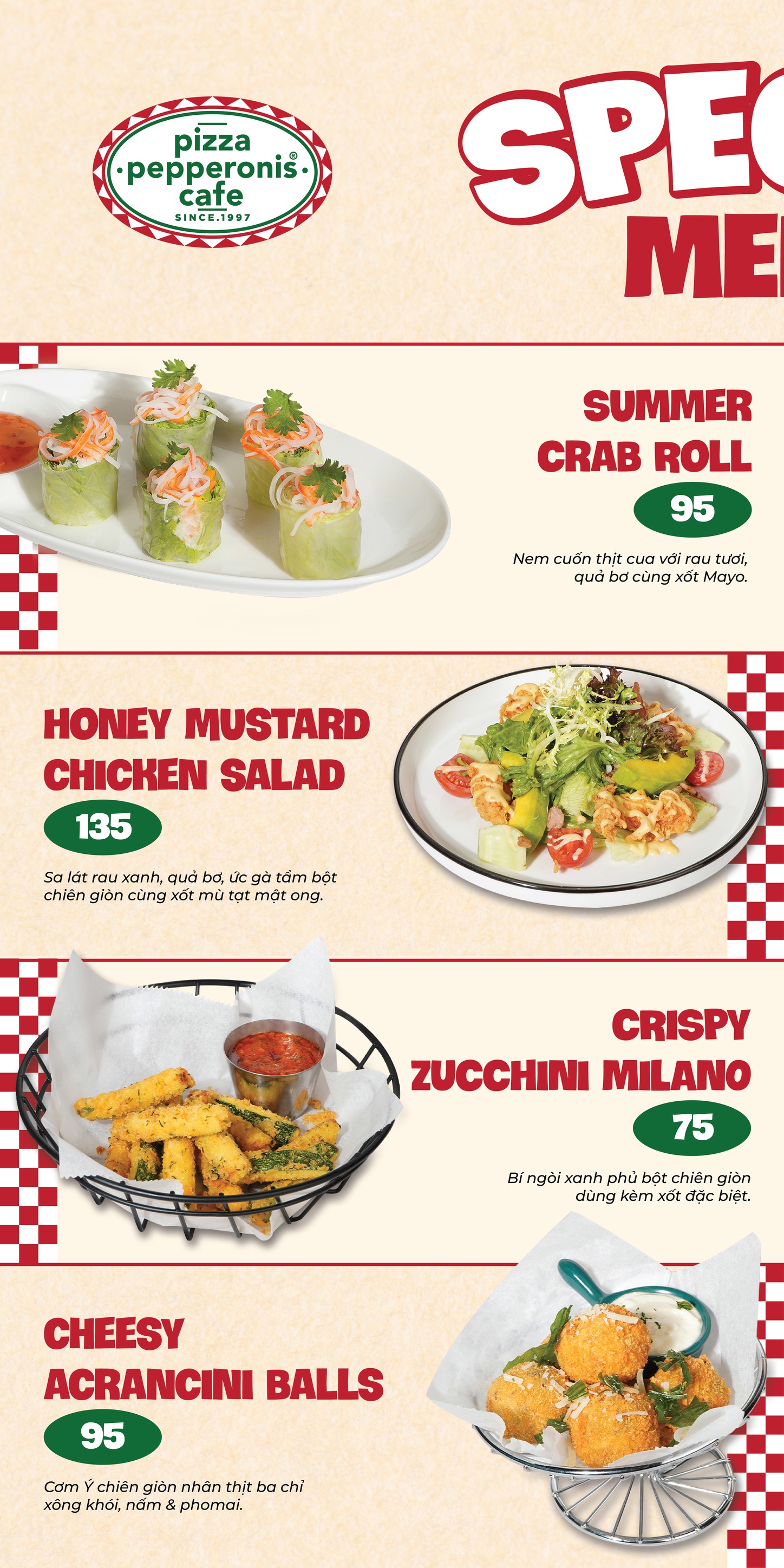 Pepperonis Facebook ad