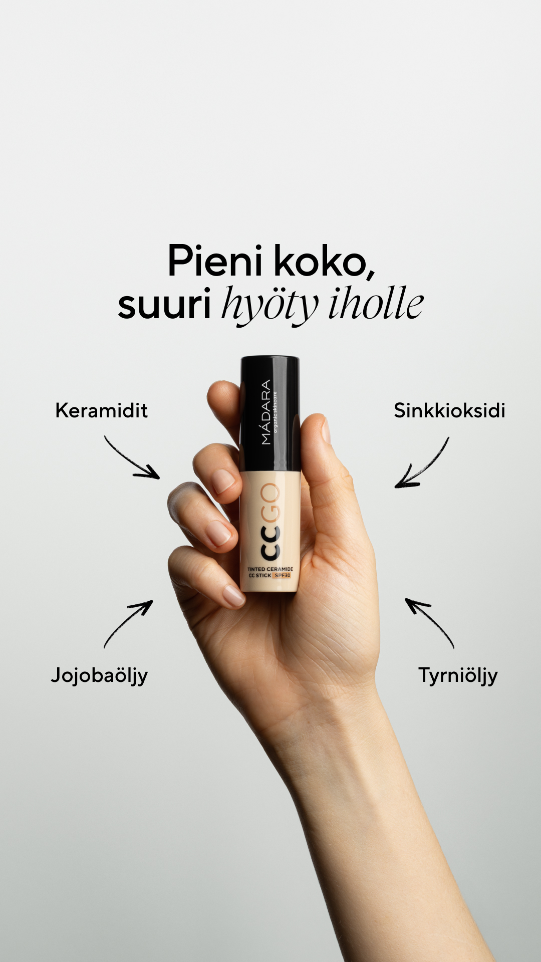 Mádara Organic Skincare Facebook ad