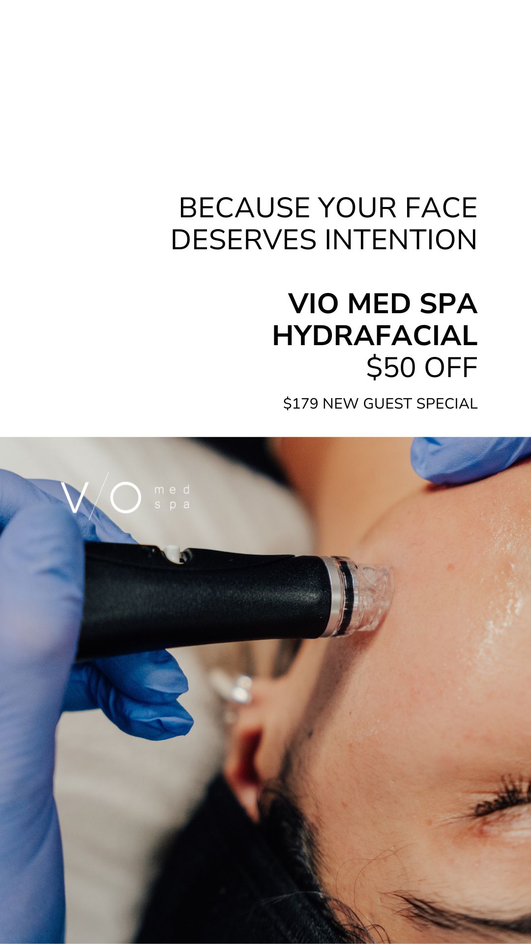 VIO Med Spa Raleigh Brier Creek Facebook ad from May 28, 2026