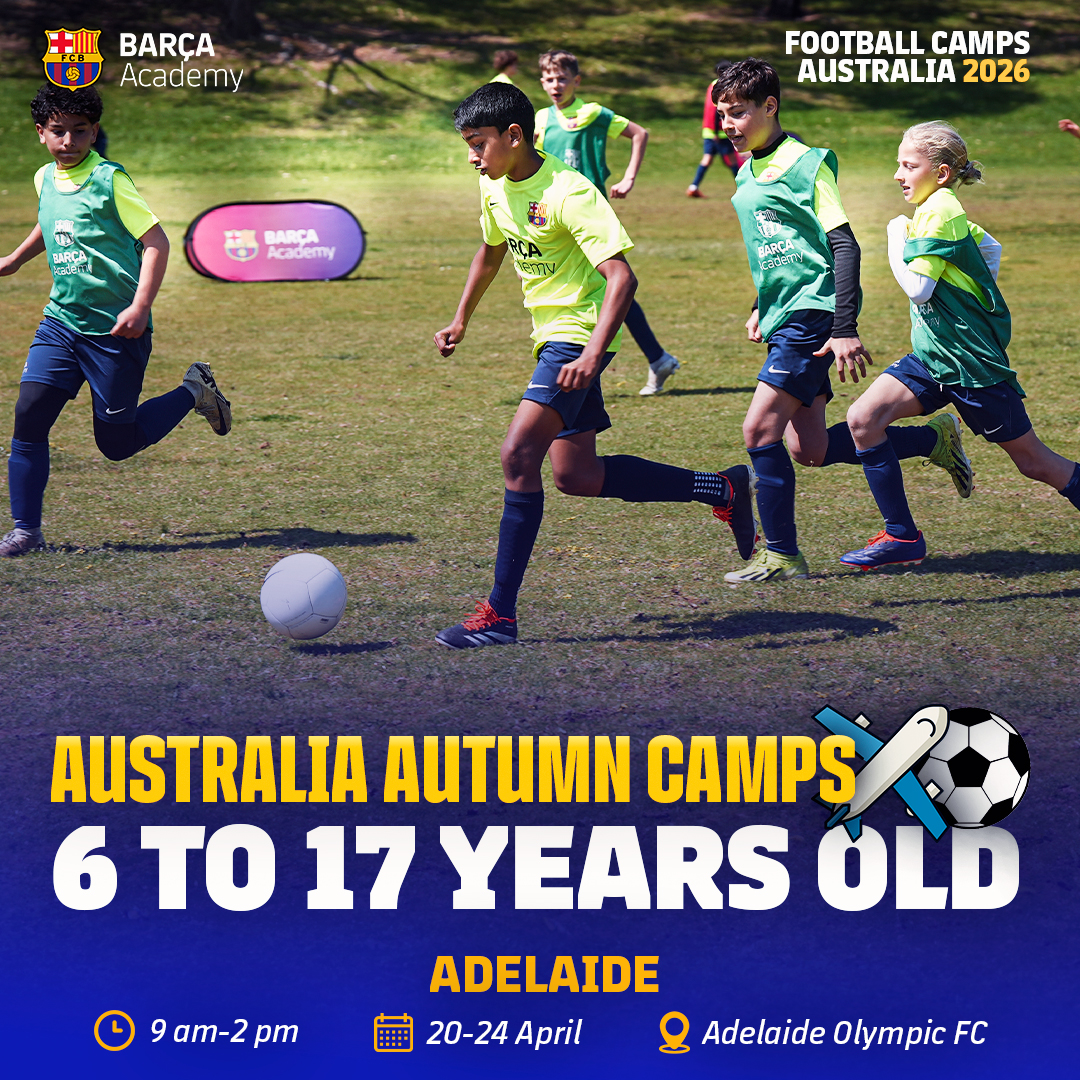 Barça Academy Australia & New Zealand Facebook ad