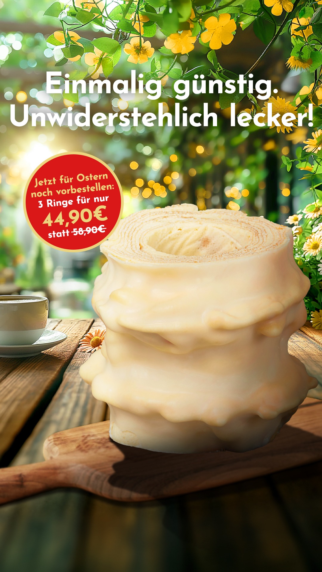 Salzwedeler Baumkuchen - das Original Facebook ad from Feb 27, 2026