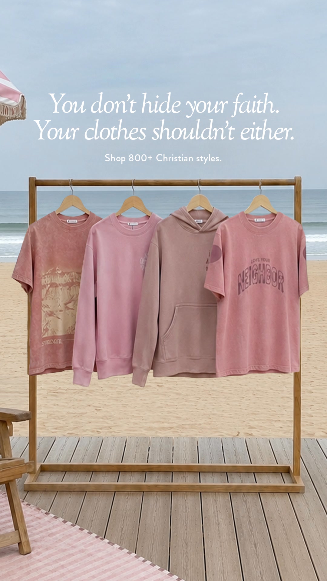 Elevated Faith Facebook ad: Don’t hide your faith.