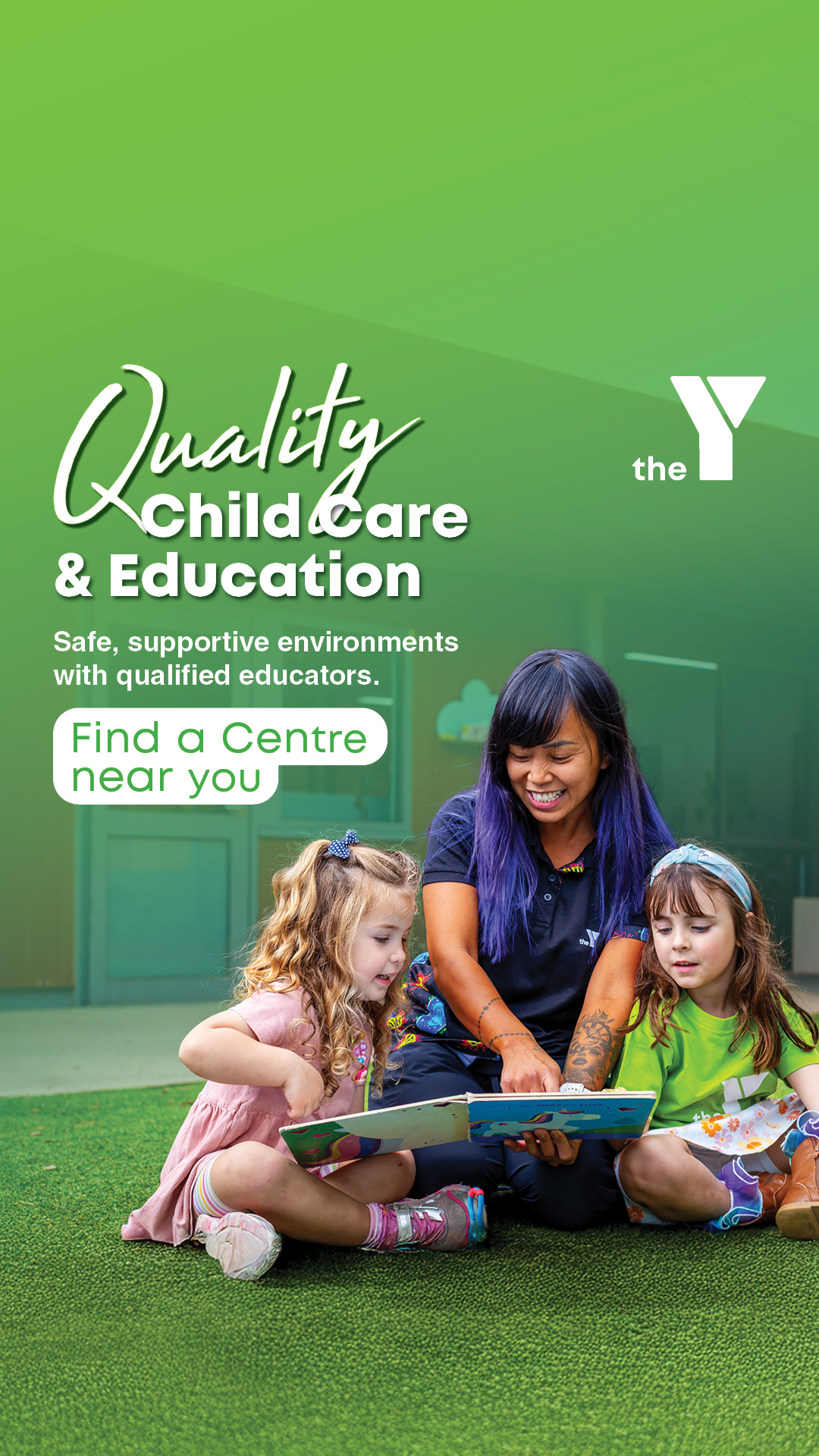 YMCA Early Learning Facebook ad
