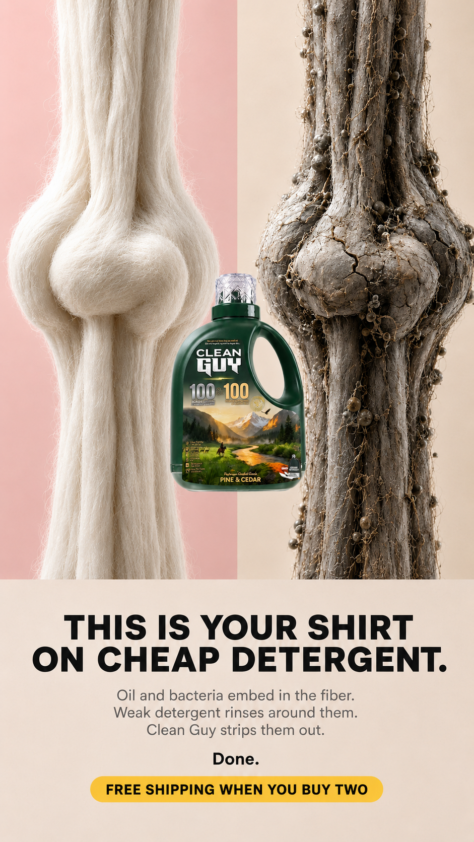 Clean Guy Facebook ad