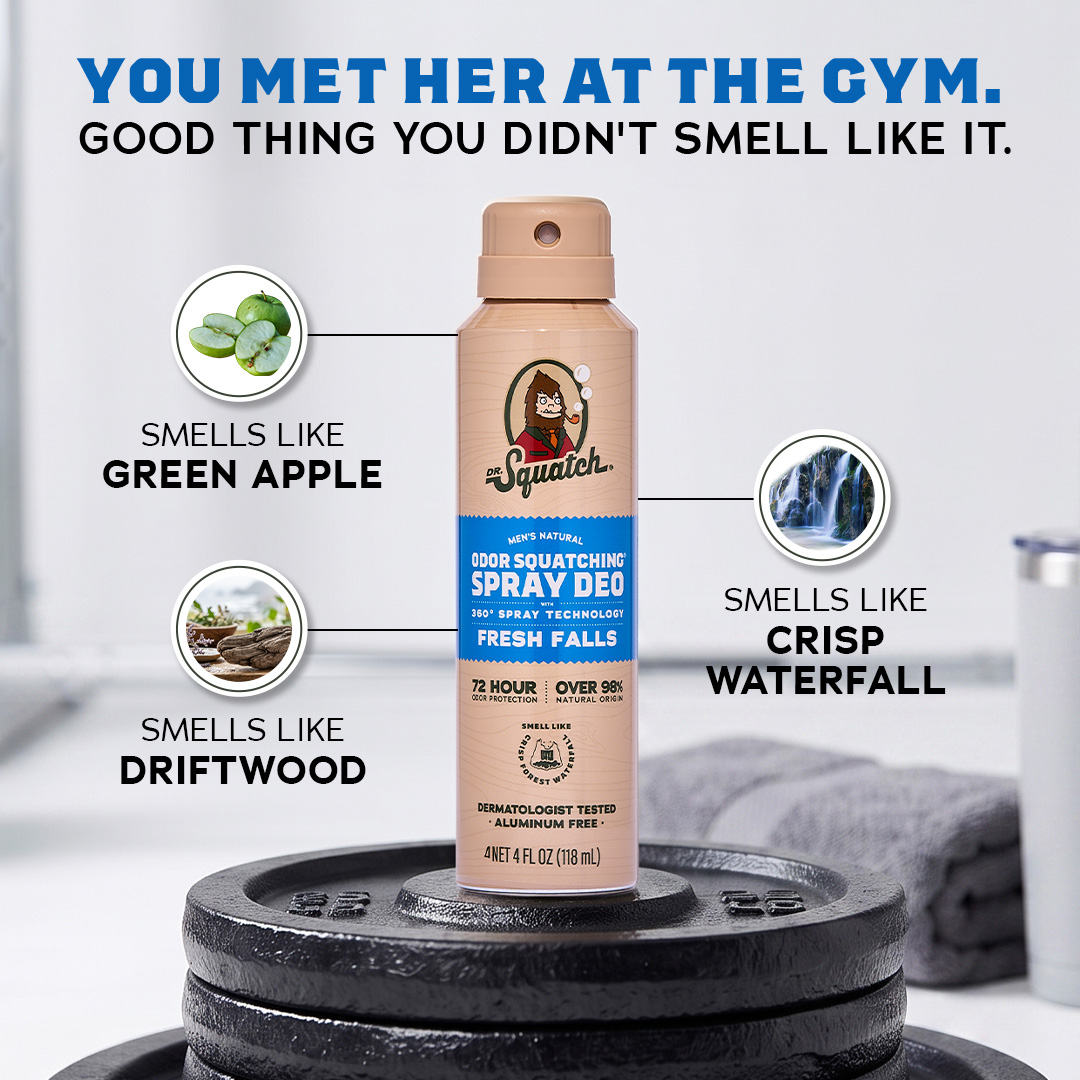Dr. Squatch Facebook ad