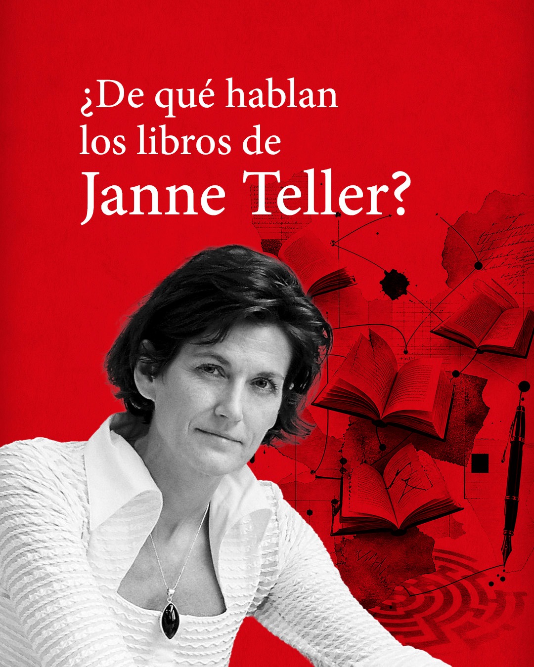 Planeta de Libros México Facebook ad: Janne Teller convierte las palabras en historias…