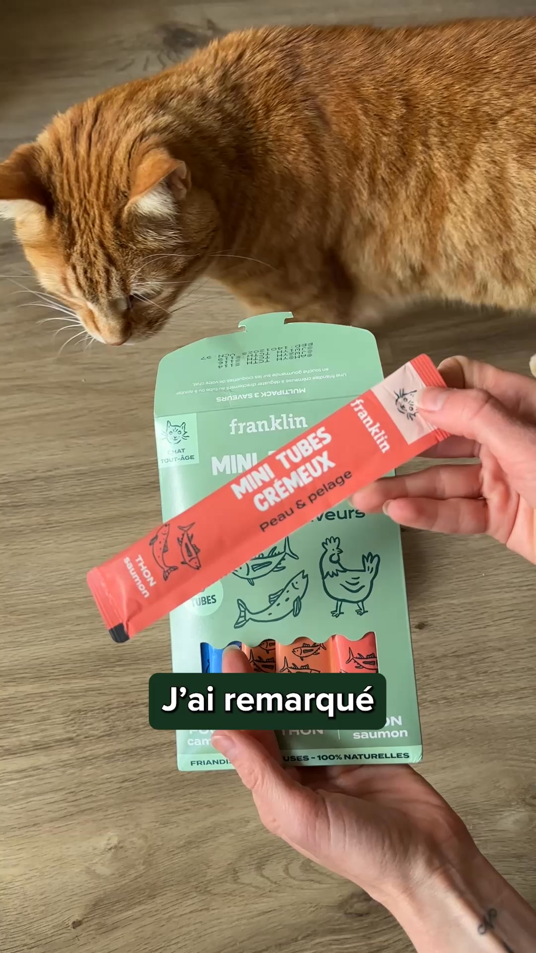 Franklin Pet Food Facebook ad: Le trio parfait