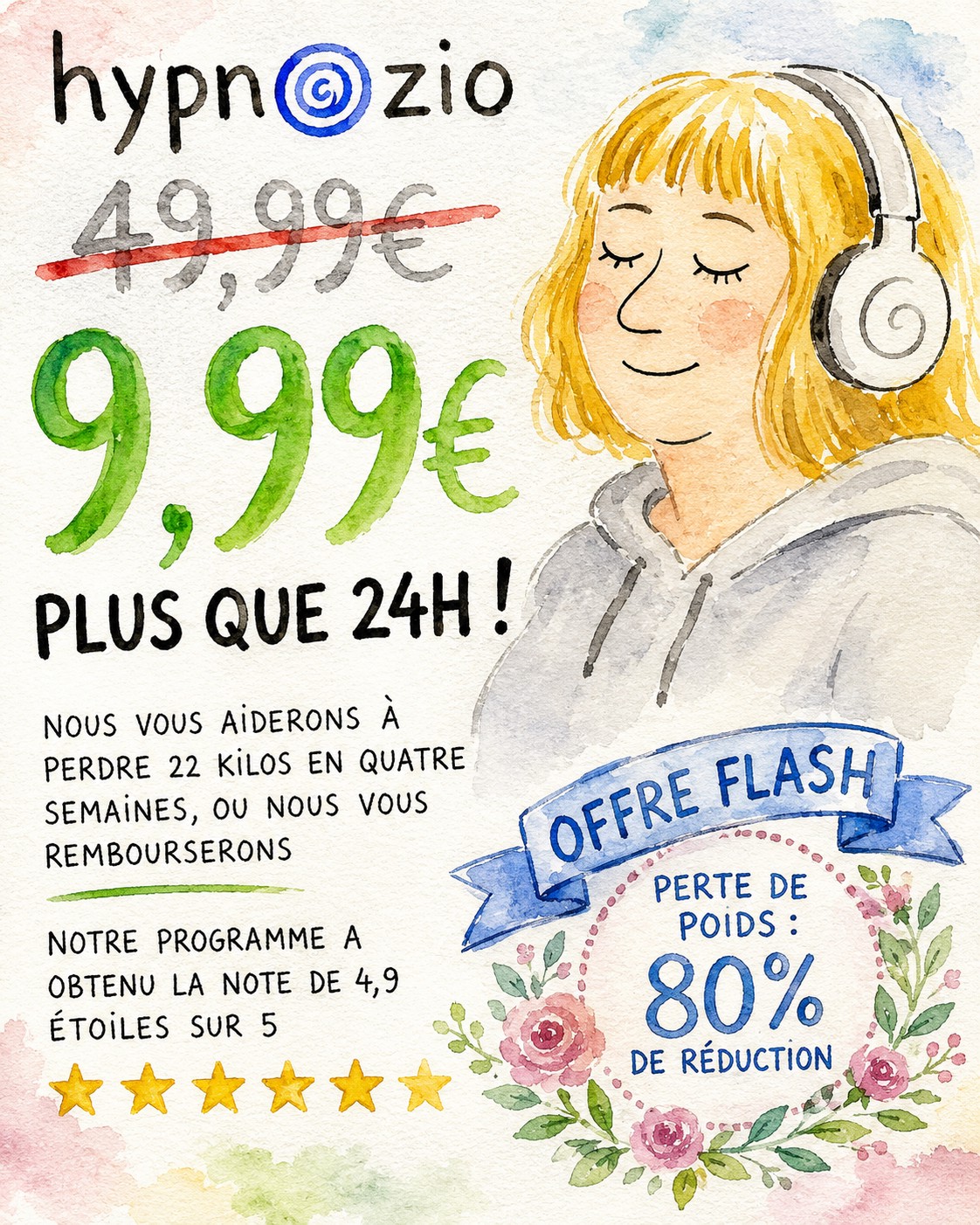 Hypnozio: power of hypnotherapy Facebook ad