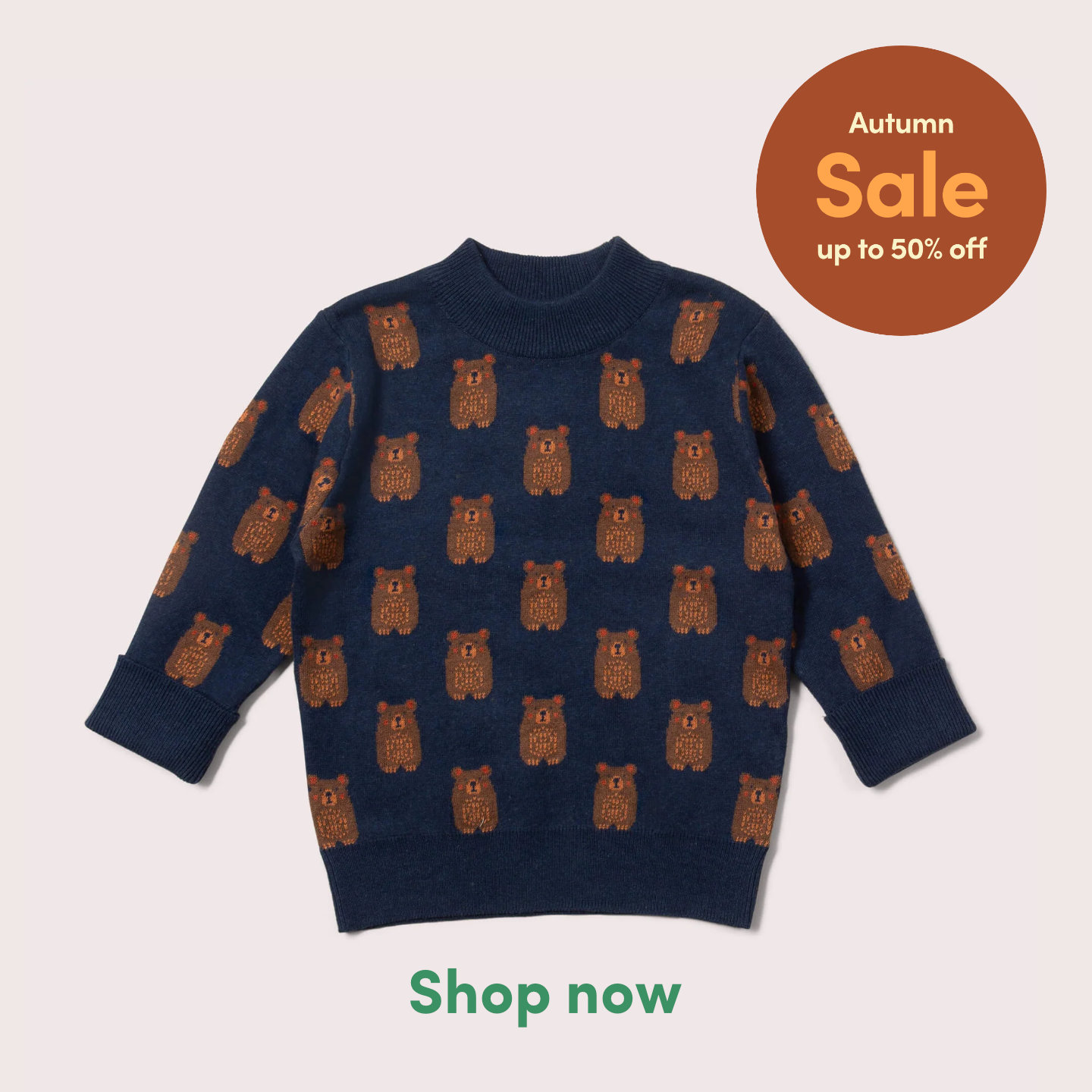 Little Green Radicals Facebook ad: New Season. New Collection.
