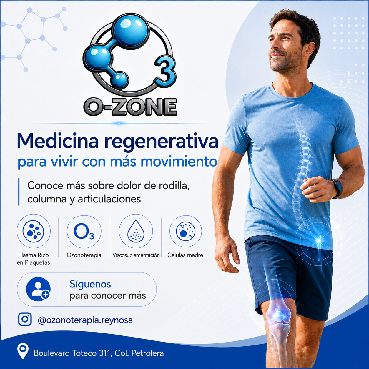 Ozonoterapia Reynosa Facebook ad: Medicina regenerativa en Reynosa