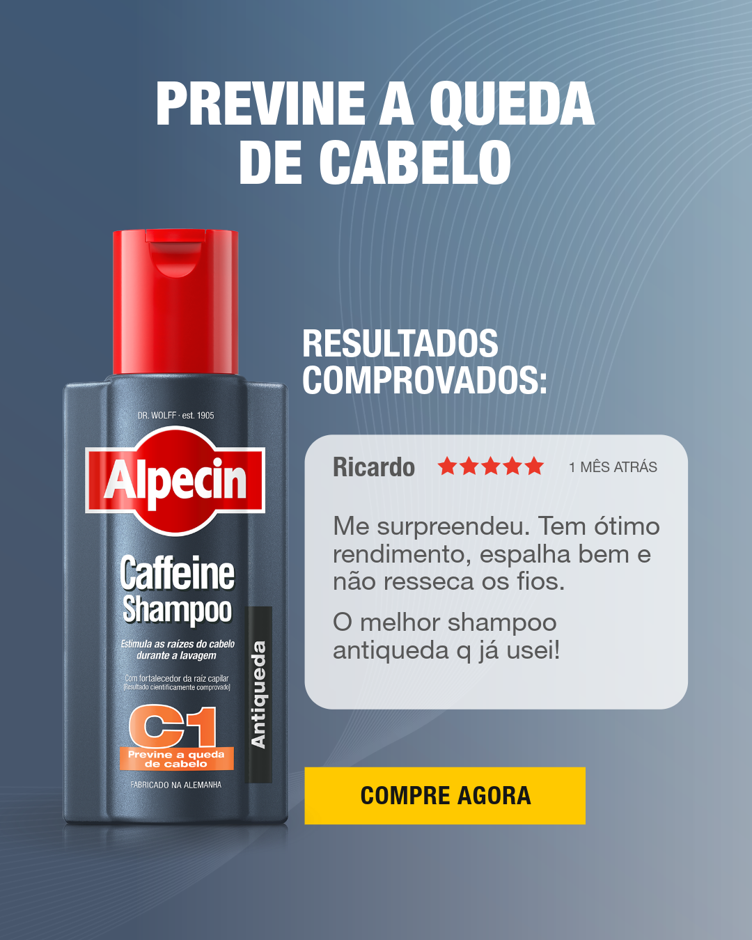 Alpecin Brasil Facebook ad