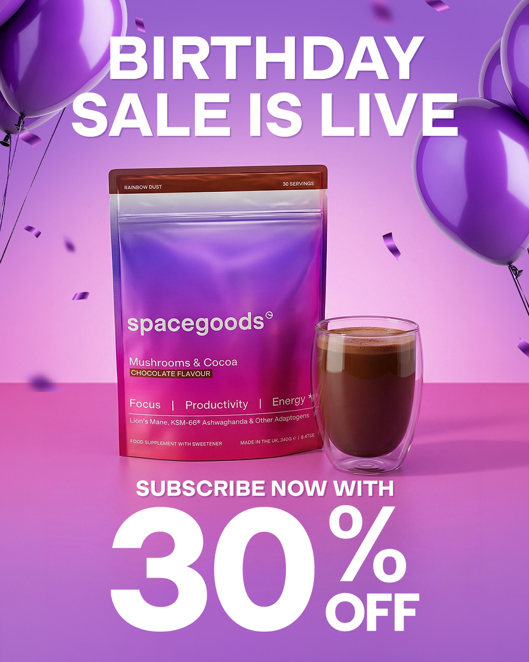 Spacegoods Facebook ad