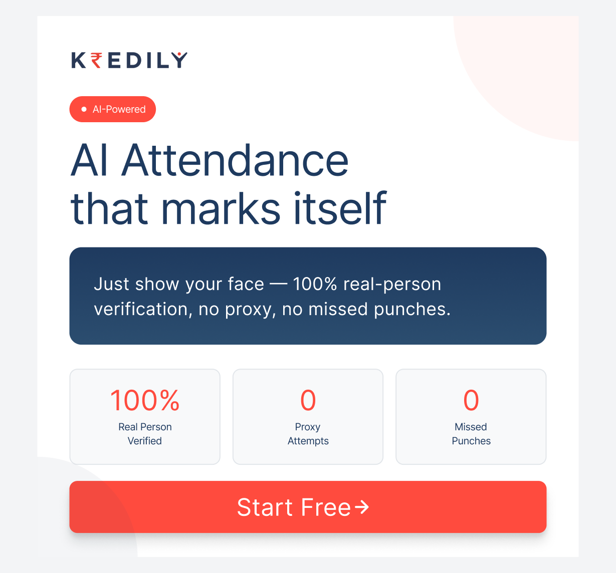 Kredily Facebook ad