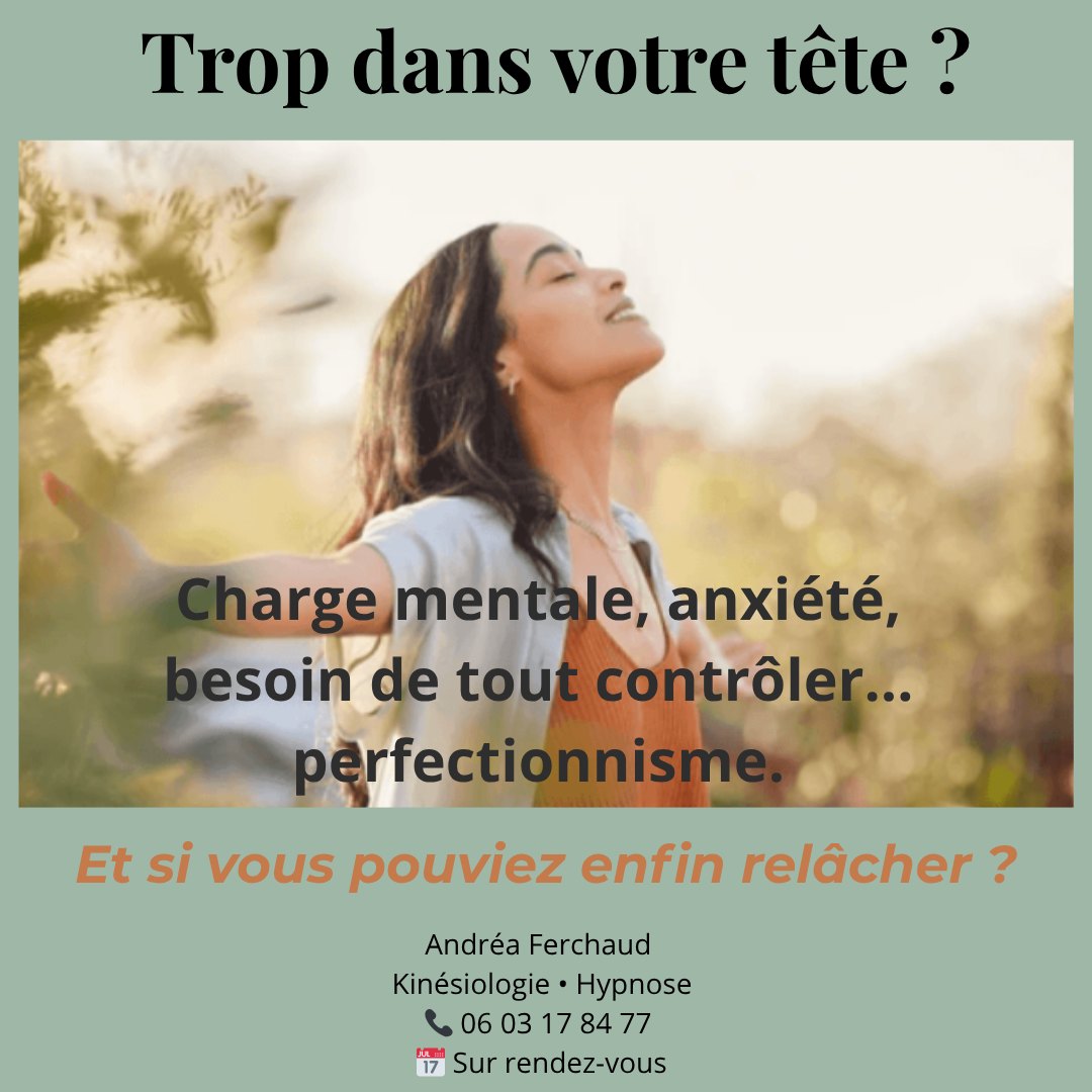 Andréa Ferchaud Kinésiologie & Hypnose Facebook ad from Apr 20, 2026