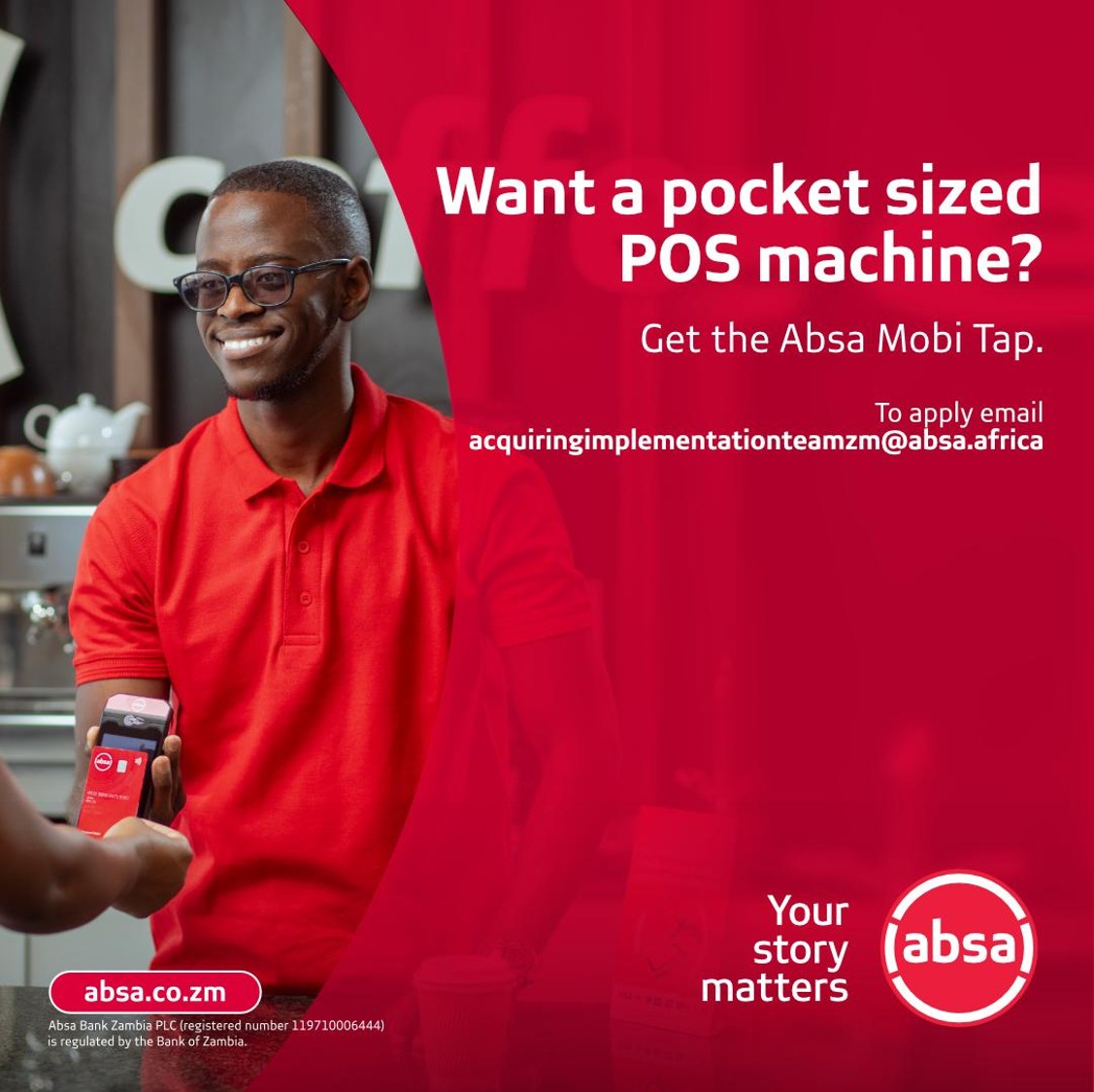 Absa Bank Zambia Facebook ad