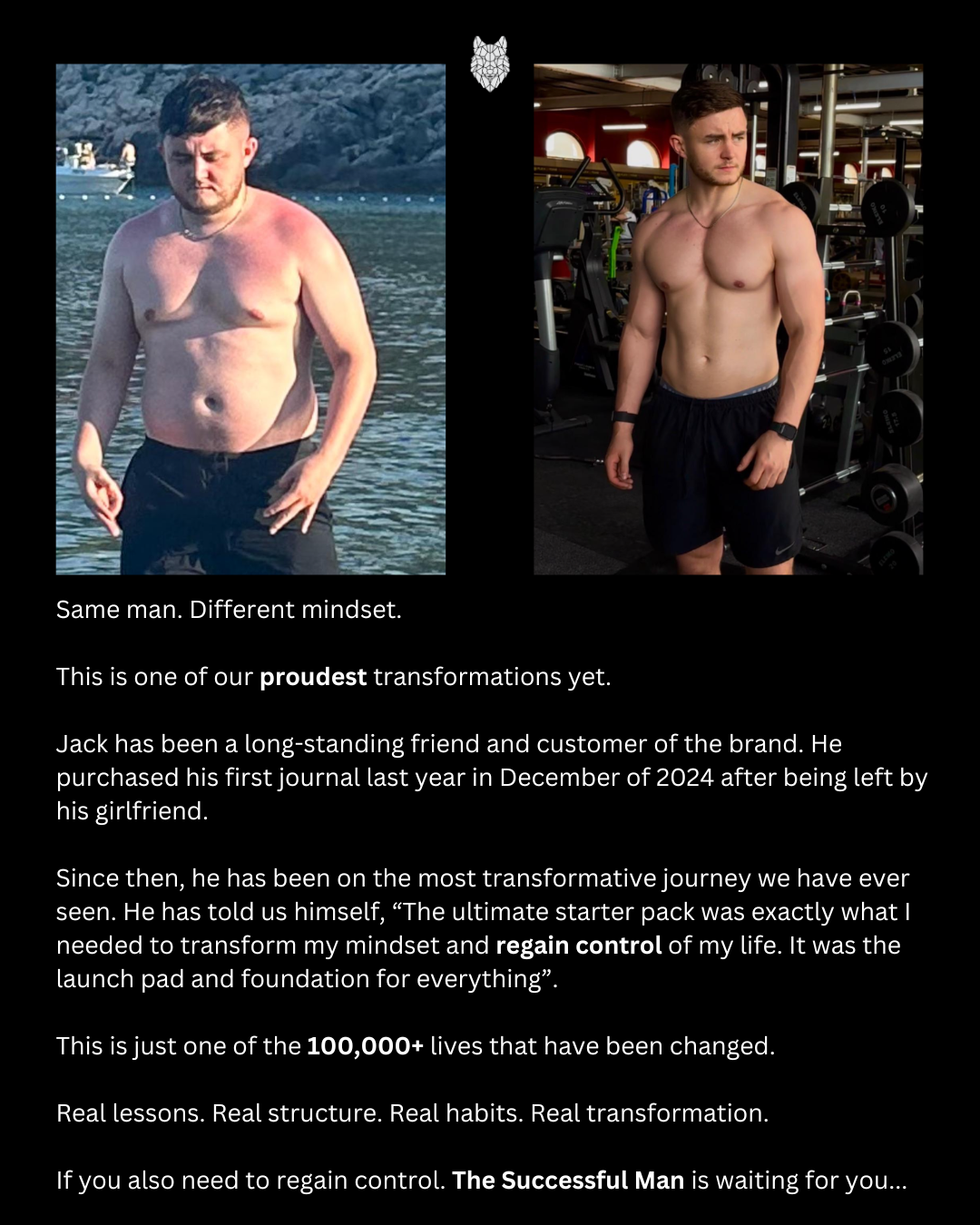 The Successful Man Facebook ad