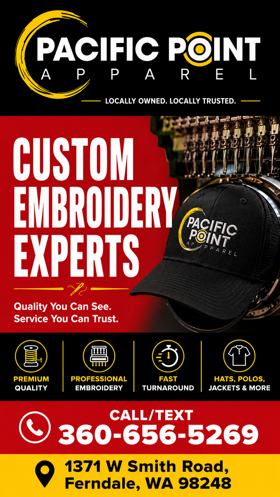 Pacific Point Apparel Facebook ad