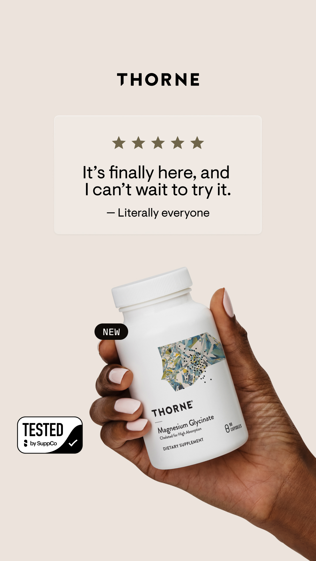 Thorne Facebook ad