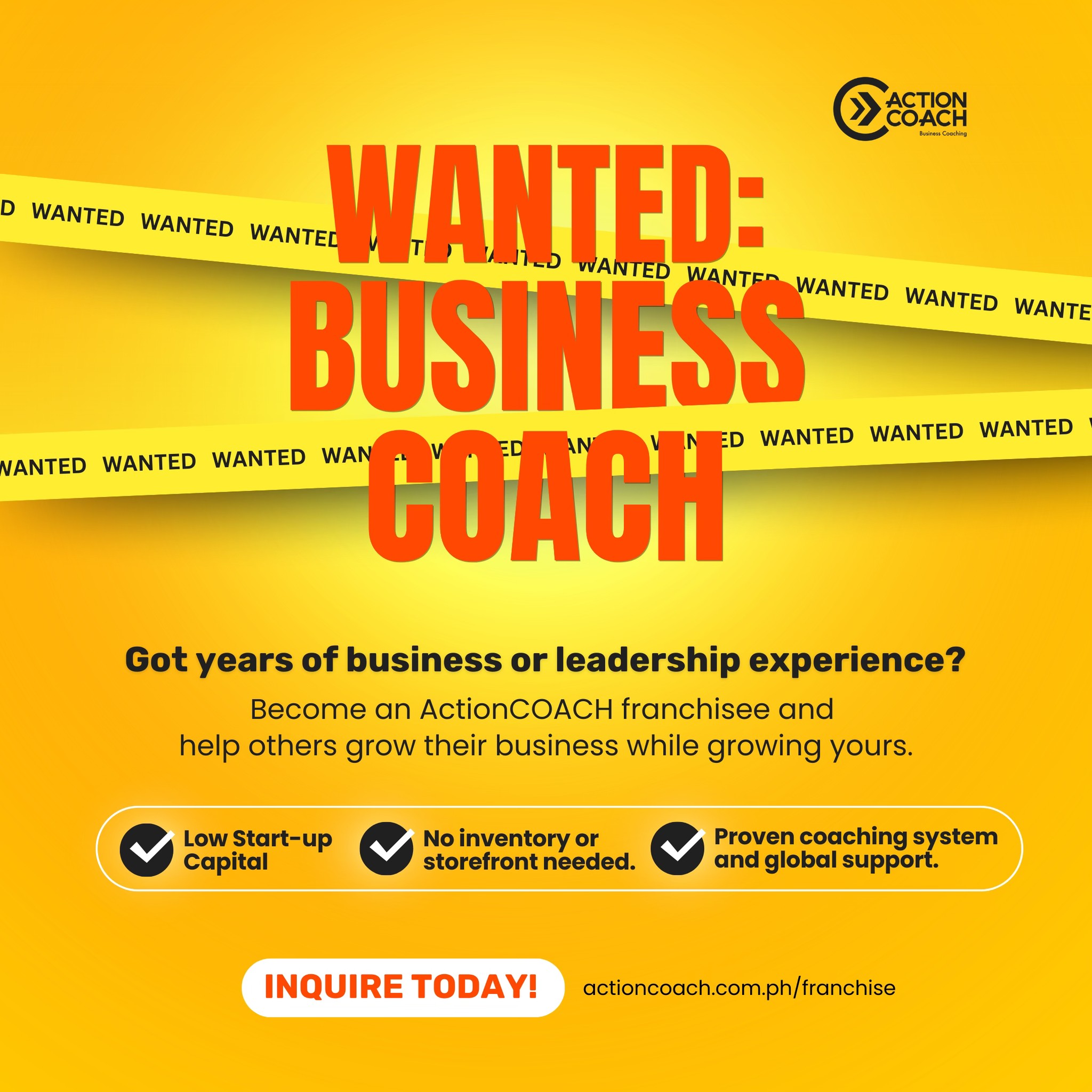 ActionCOACH Philippines Facebook ad