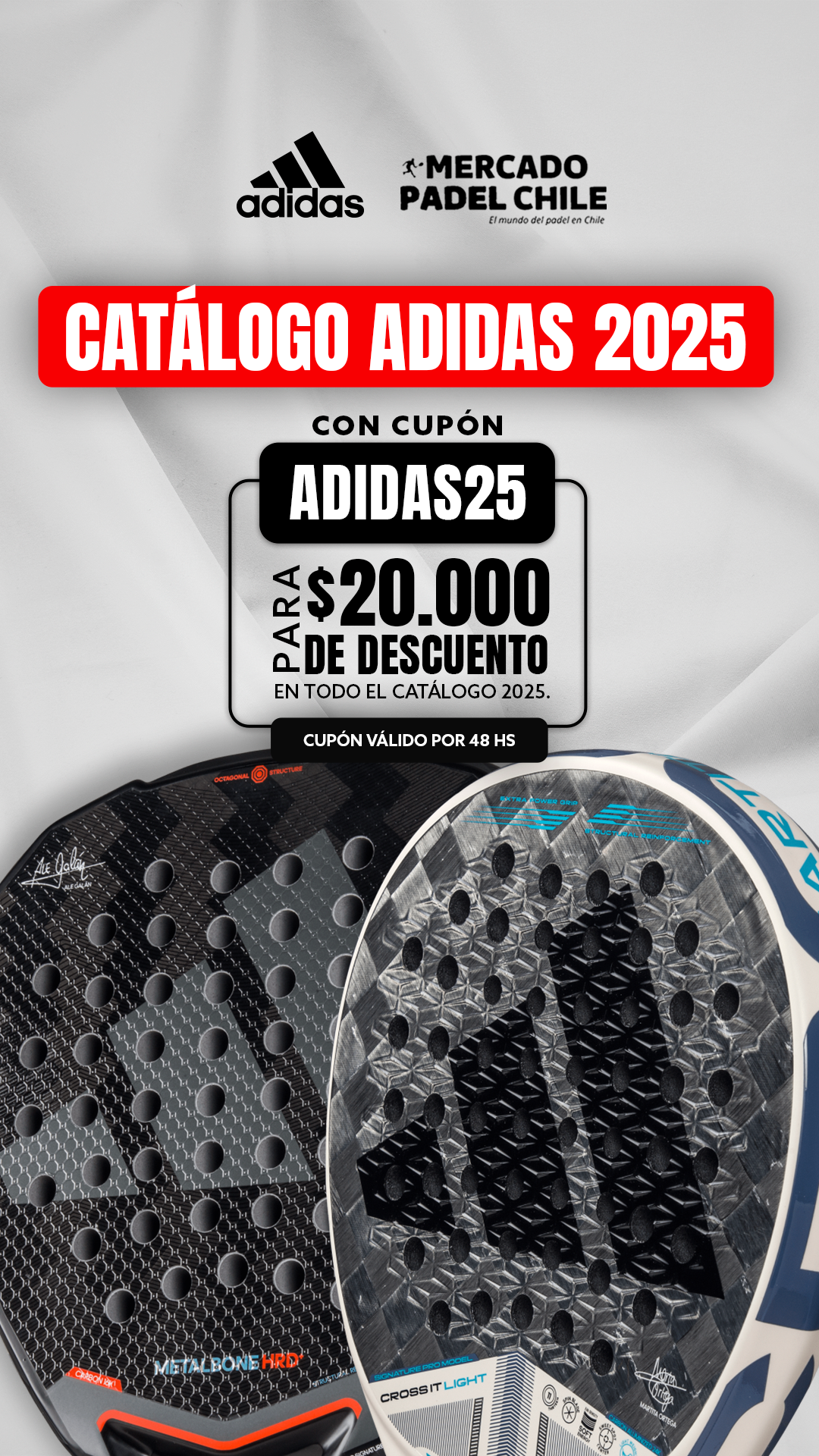 Mercado Padel CL Facebook ad