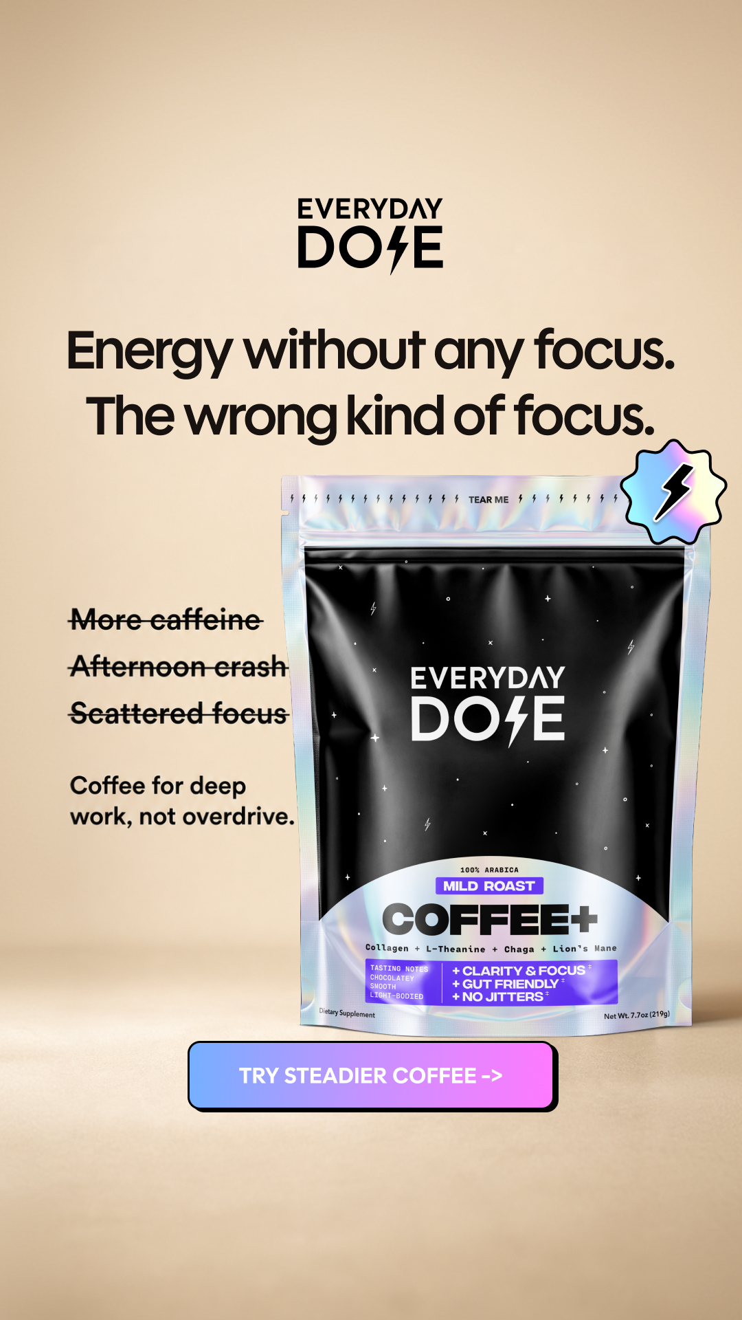 Everyday Dose Facebook ad