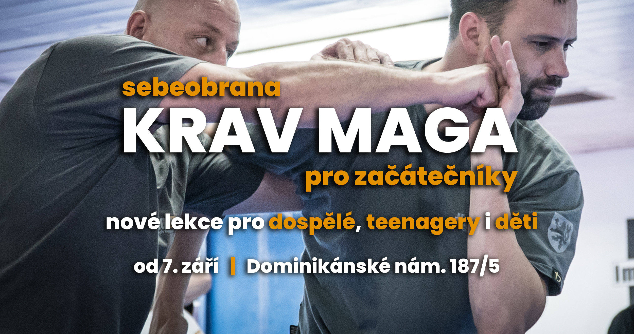 Krav Maga Global Brno Facebook ad: Rezervuj si místo zdarma!