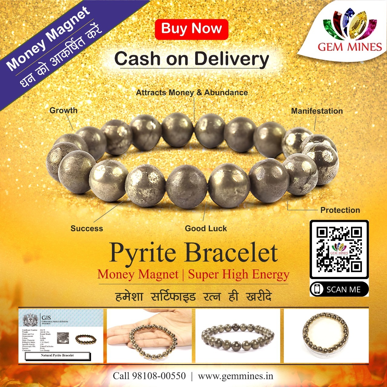 Gem Mines - Certified Stones By Govt. Lab Facebook ad