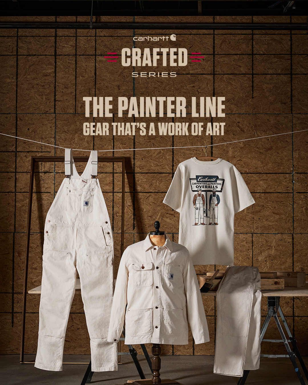 Carhartt Facebook ad: The Crafted Series Painter Line