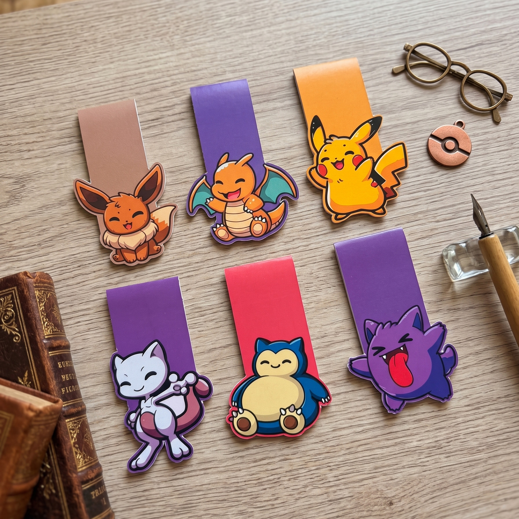 OneOclock Store Facebook ad: NEW Pokémon Magnetic Bookmark Sets are finally here