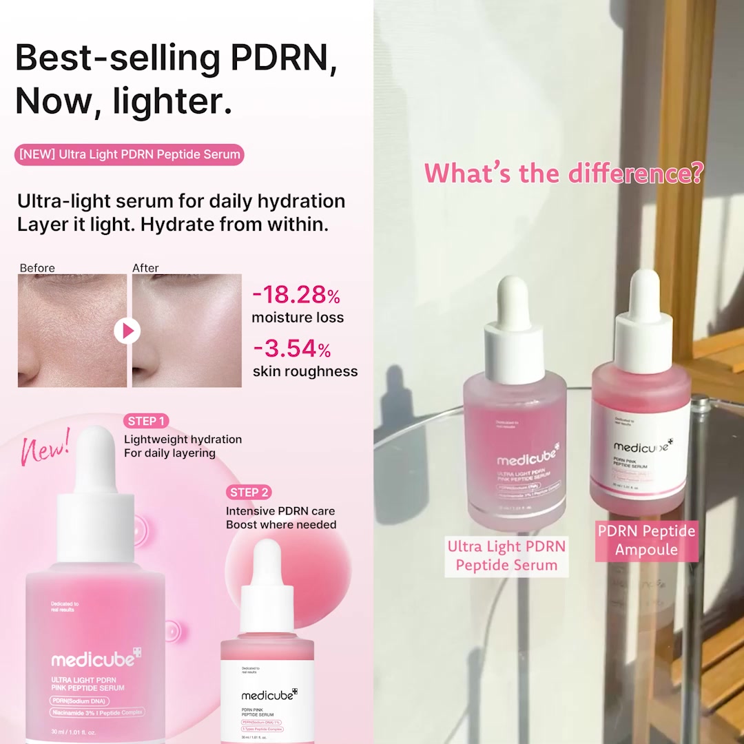 1001 beauty tips Facebook ad: [NEW] Ultra Light PDRN Peptide Serum