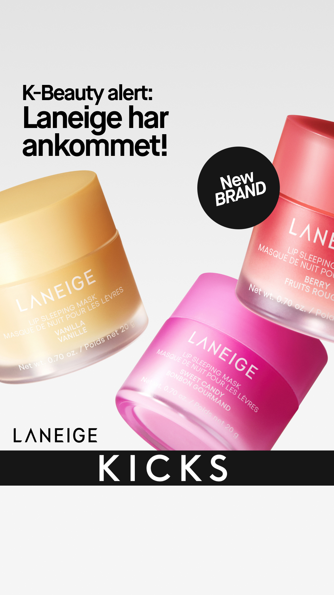 KICKS Facebook ad