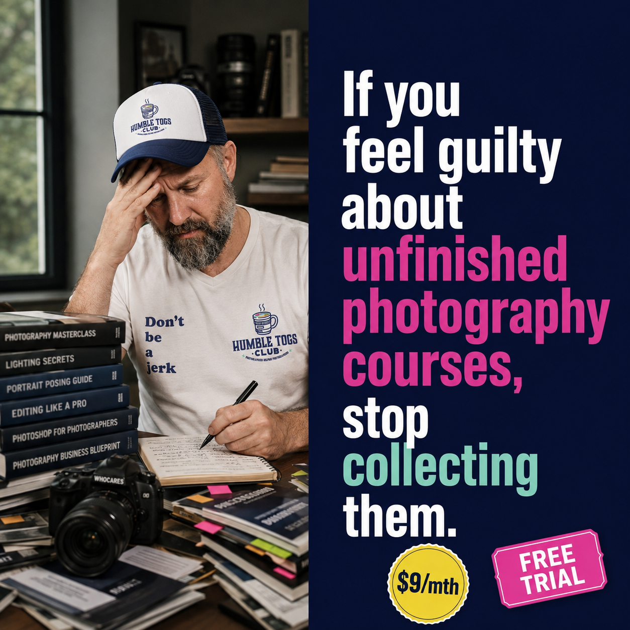 By Kurt Sneddon Facebook ad: Unfinished Courses? Get Real Help.