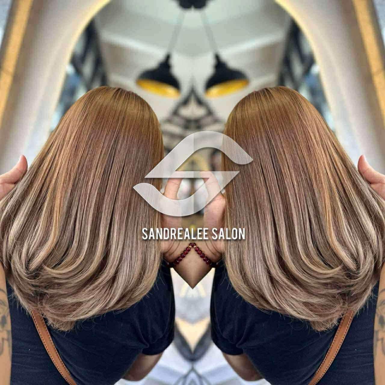Sandrealee Salon Makati Facebook ad
