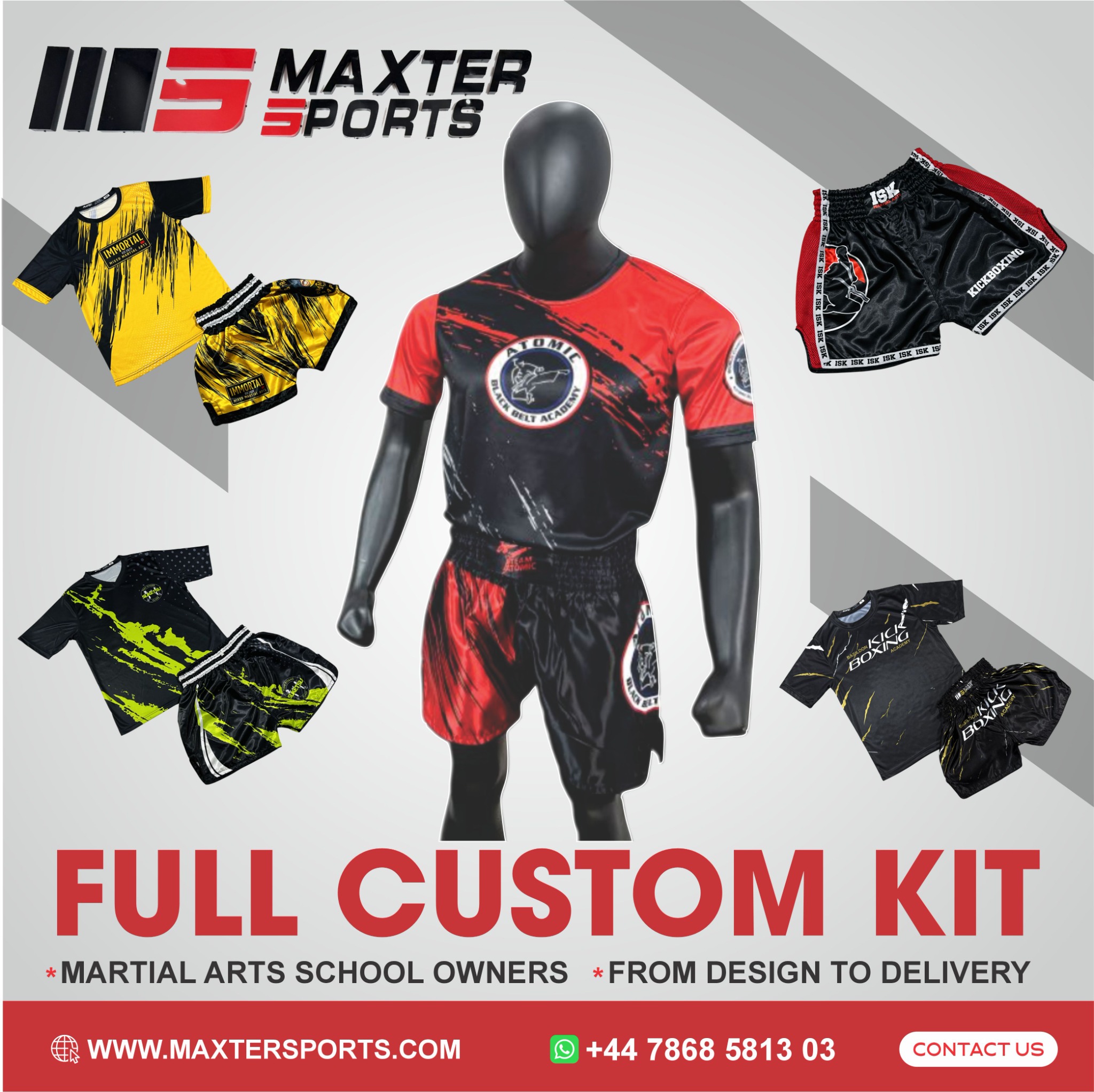 Maxter Sports Facebook ad from Apr 8, 2026