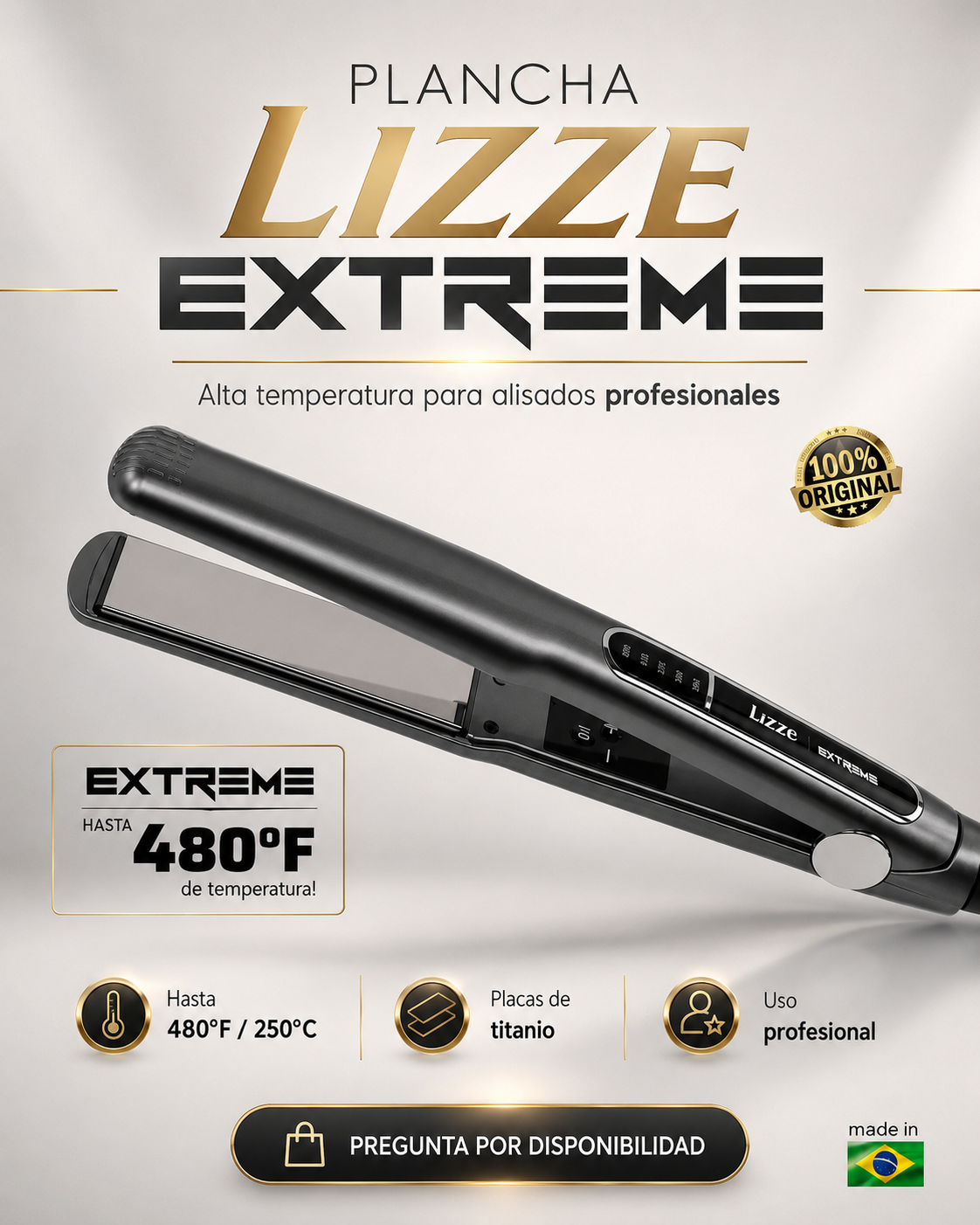Be Beautiful Facebook ad: Lizze Extreme 480°F