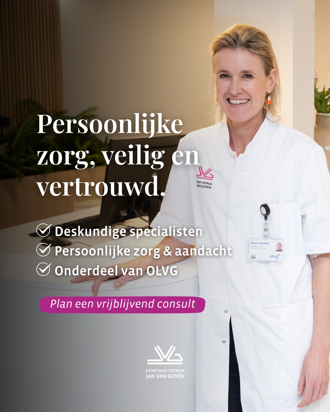 Esthetisch Centrum Jan van Goyen Facebook ad