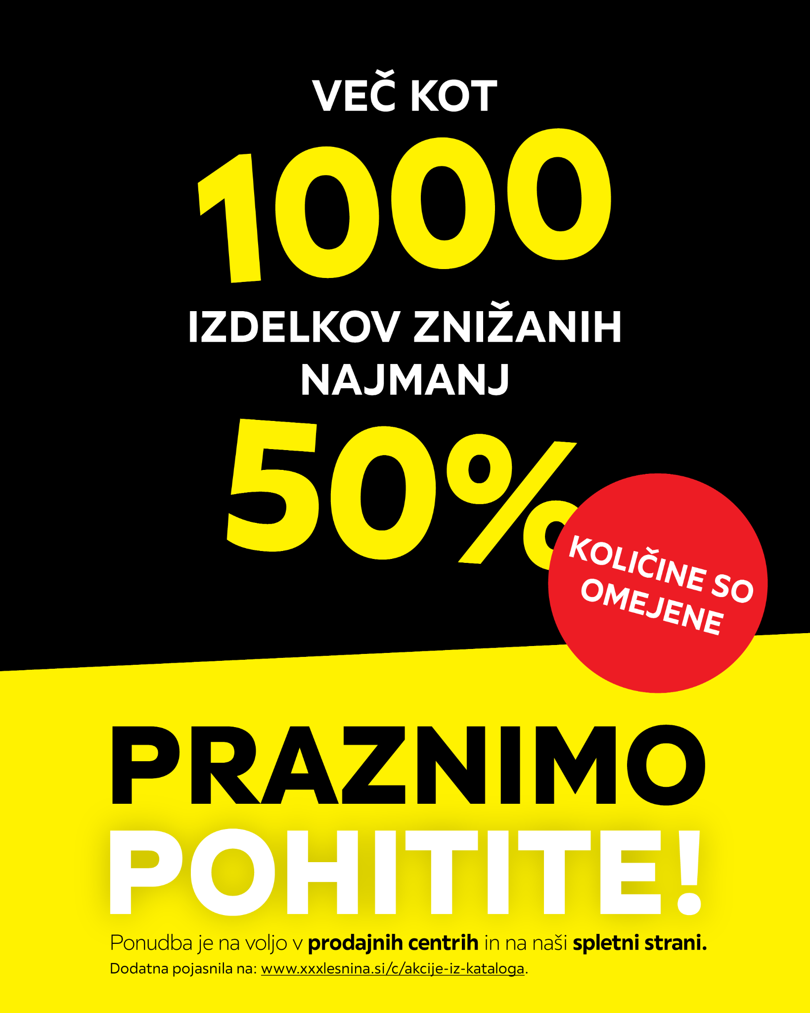 Lesnina XXXL Slovenija Facebook ad