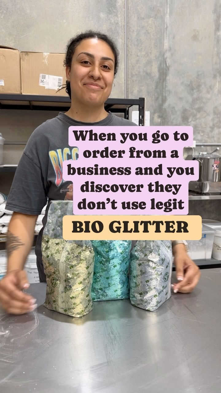 The Little Potion Co Facebook ad: Why We Don't Use Plastic Glitter in Our Potion Kits
