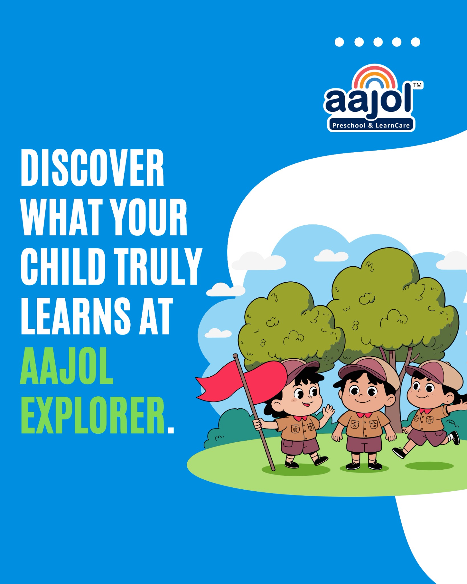 Aajol Pre-School and Learncare Facebook ad