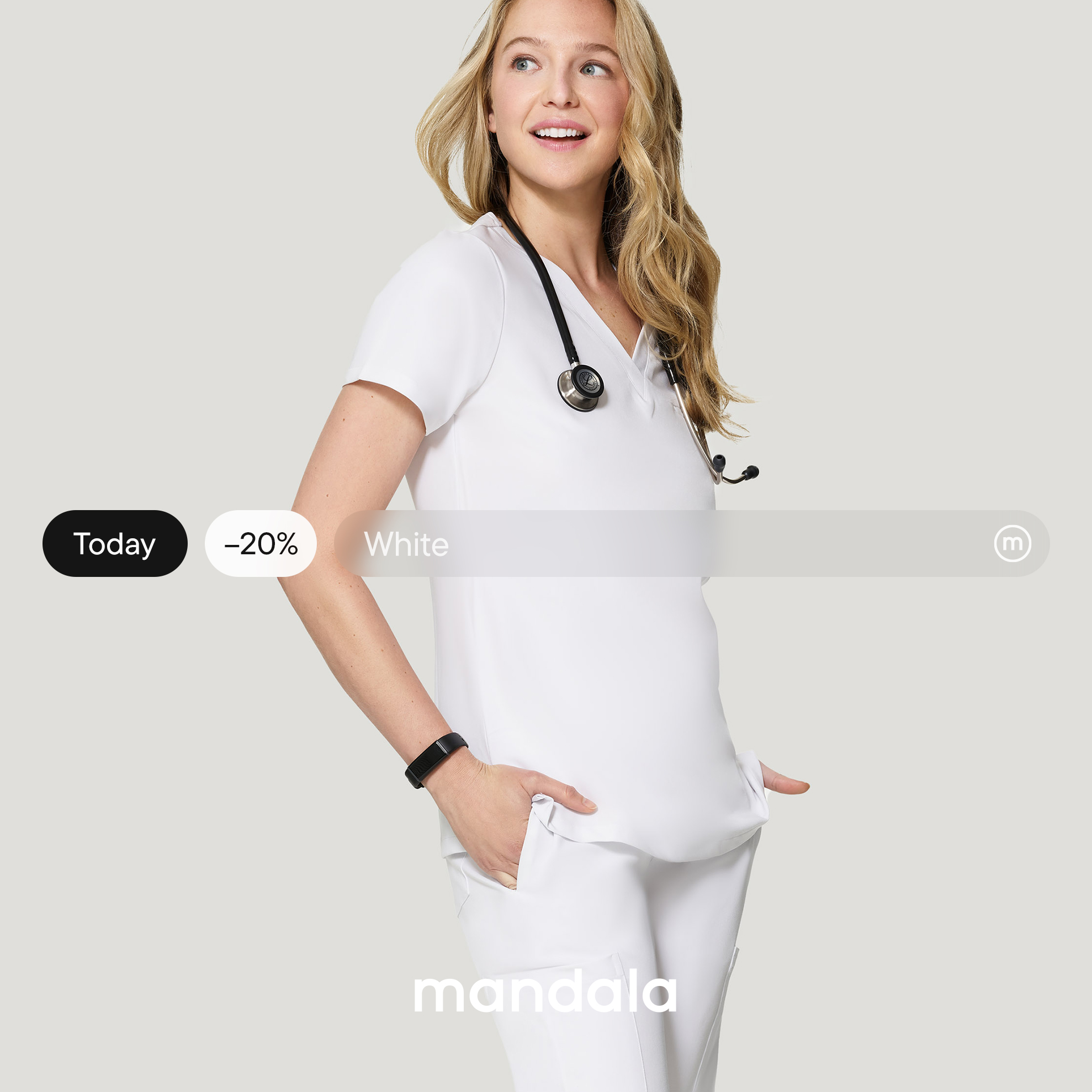 Mandala Scrubs Facebook ad