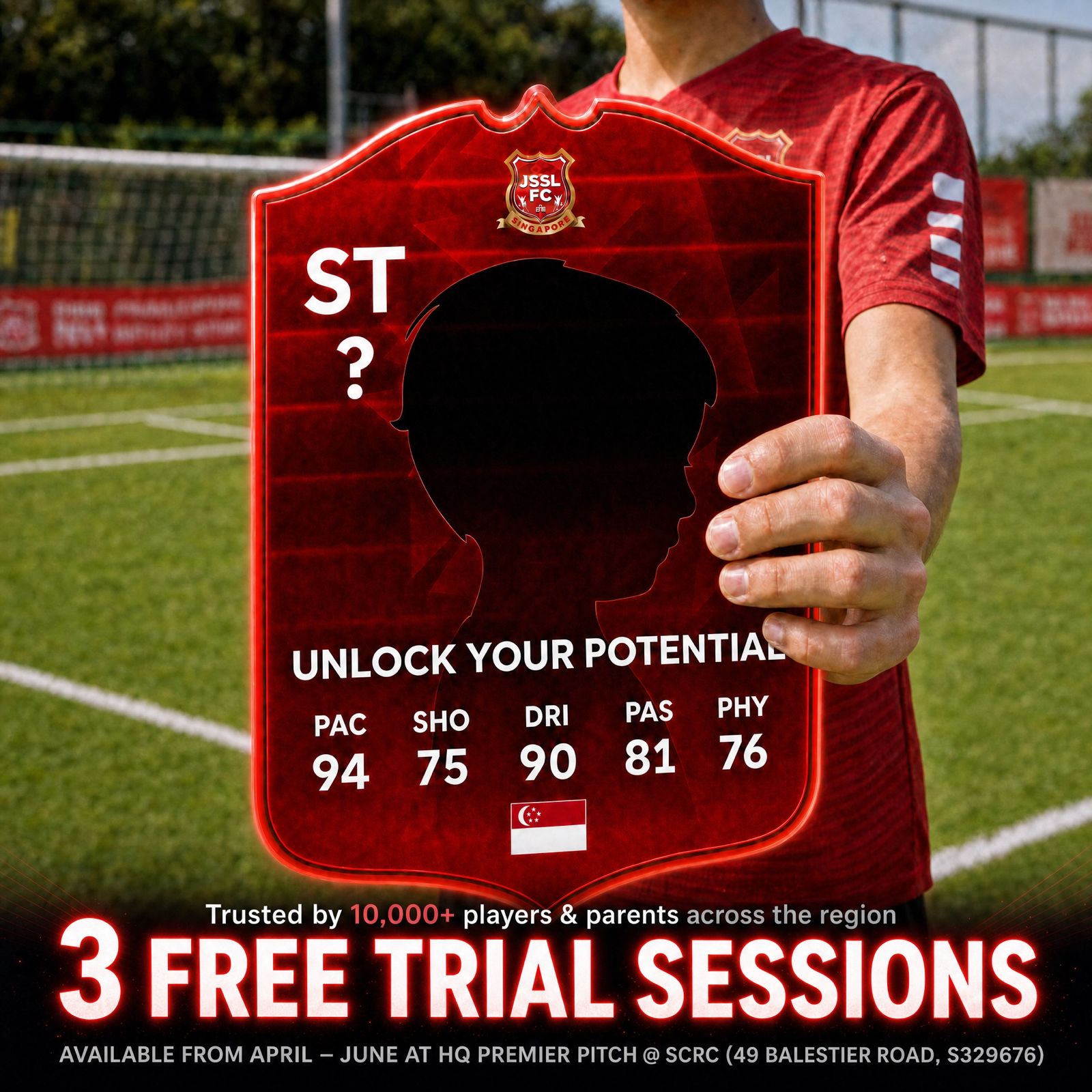 JSSL Singapore Facebook ad: How to Book Your Free Trials: