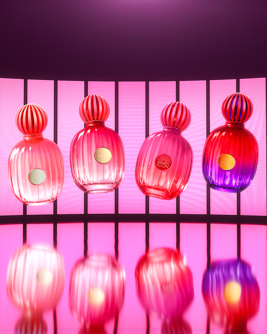 Antonio Banderas Perfumes Facebook ad: Diferentes caminhos, um destino.