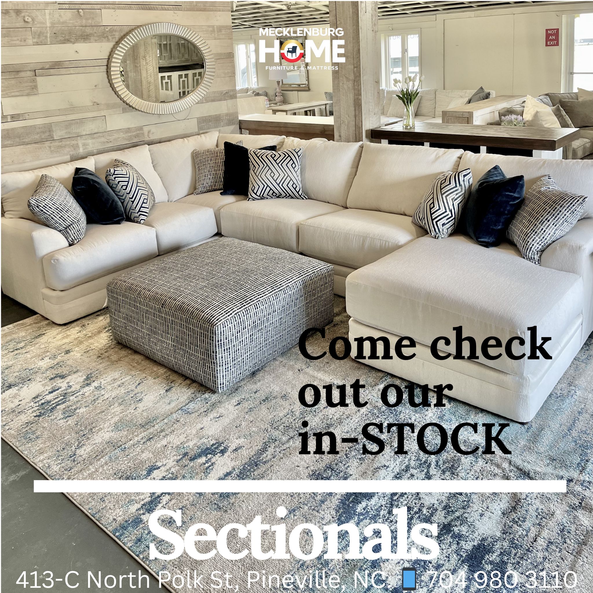 Mecklenburg Home Furniture and Mattress Facebook ad