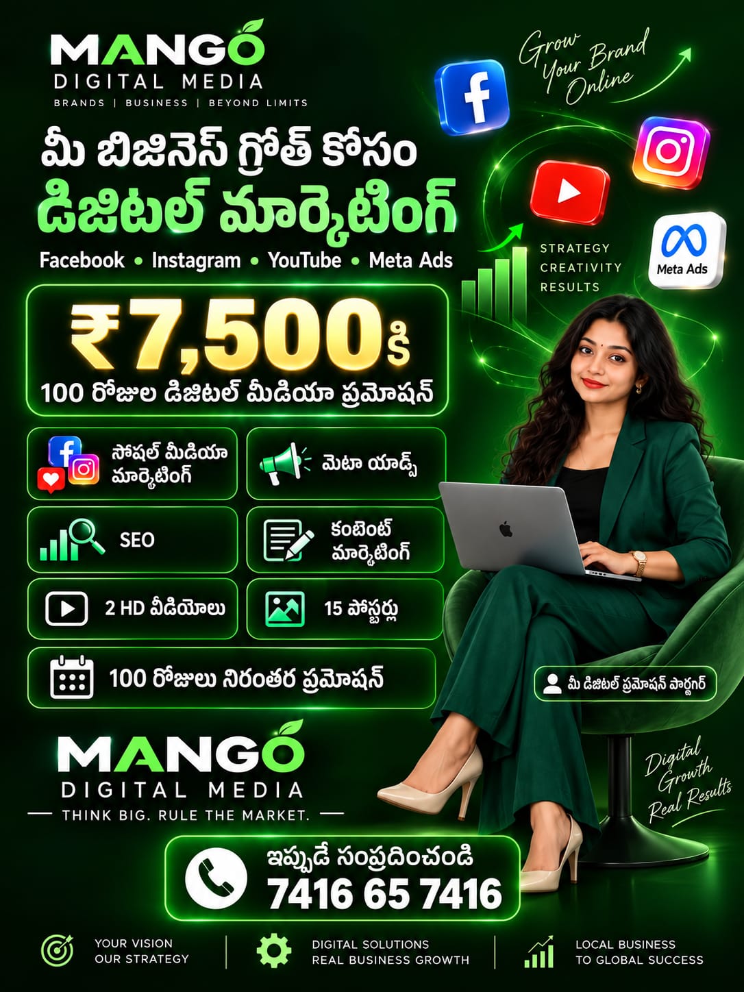 Mango Digital Madia Pvt Ltd., Facebook ad